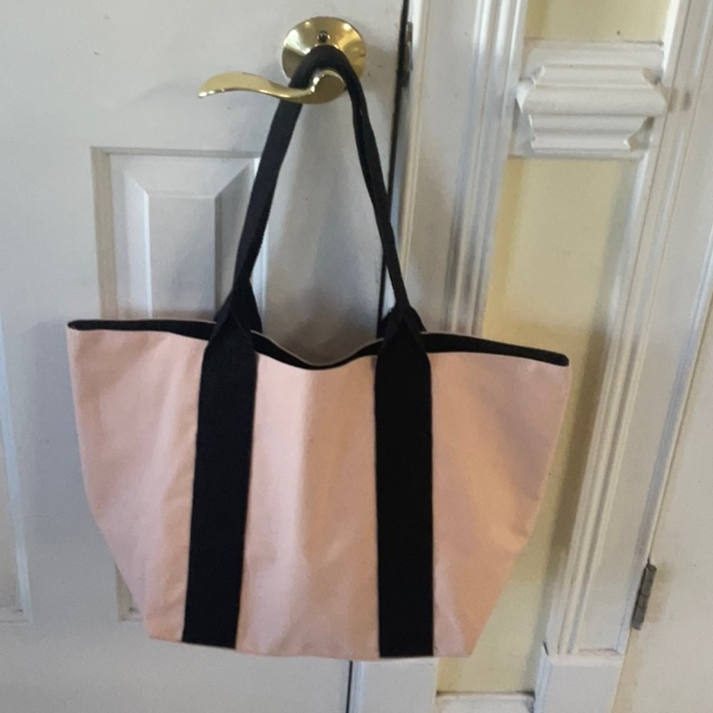 Rebecca Minkoff Pink and Black Tote Bag - Picture 3 of 4